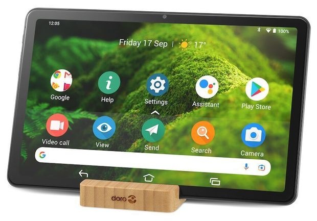 Doro Senioren tablet Grafiet - Tablet