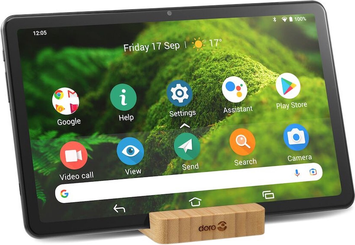 Doro Senioren tablet Grafiet - Tablet