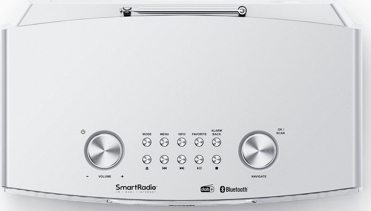 Kenwood CR-ST700SCD Zilver - Radio