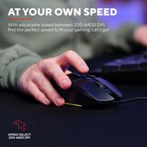 Trust GXT 109 Felox Zwart - Gaming Muis
