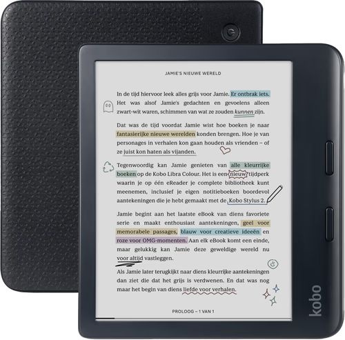 Kobo Libra Colour Zwart - E-reader