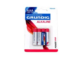 Grundig Alkaline Batterij AAA 4-pack