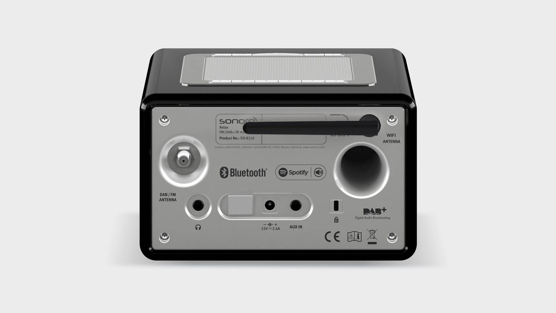 Sonoro RELAX X Zwart - Radio