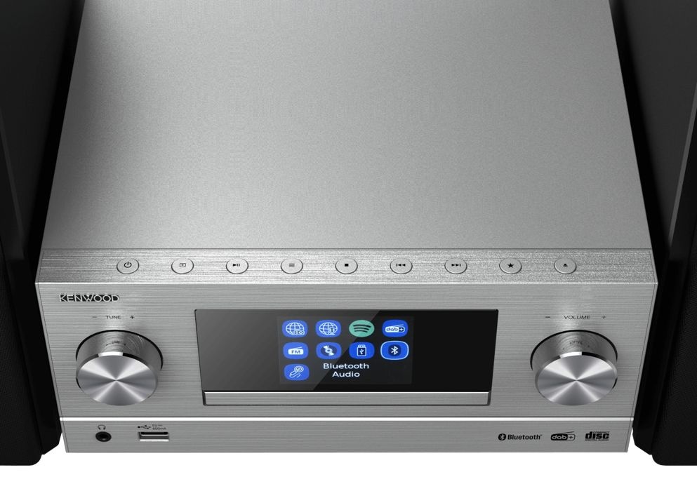 Kenwood M-9000S Zilver - Stereo set