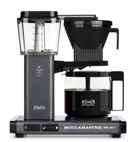 Moccamaster KBG Select (Stone Grey) - Koffiezetapparaat