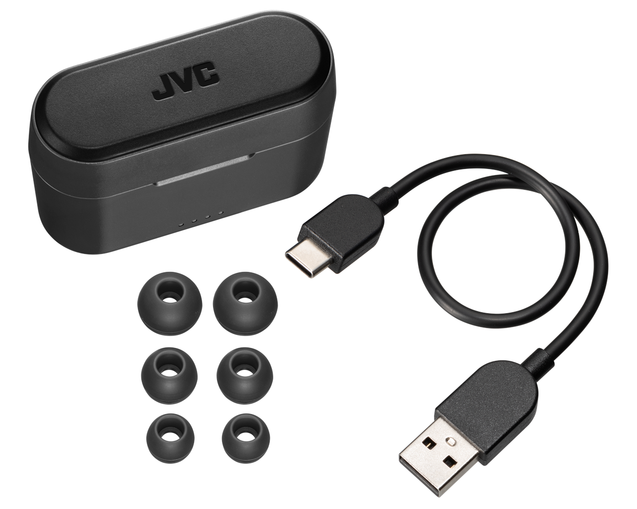 JVC HA-A9T Zwart - Draadloze oordopjes