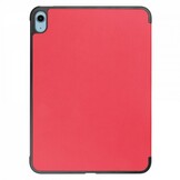 Just in Case Smart Tri-Fold Case - Apple iPad 2022 - Rood - Tablethoes