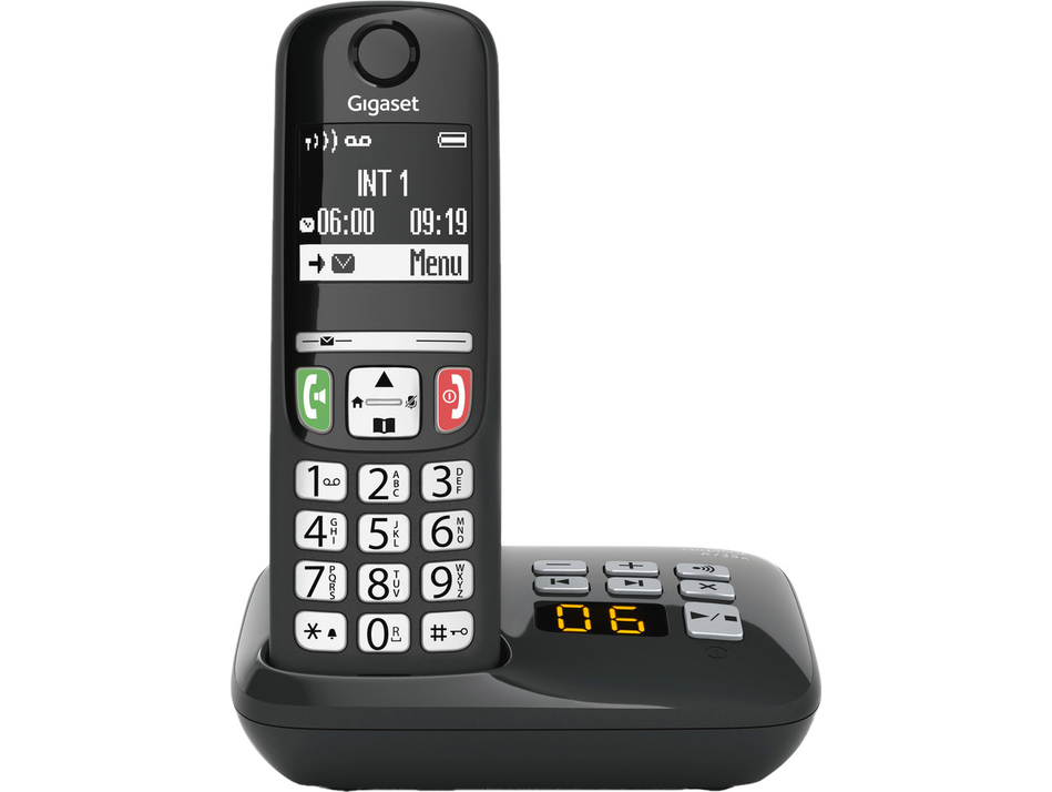 Gigaset A735A Trio Zwart - Dect telefoon