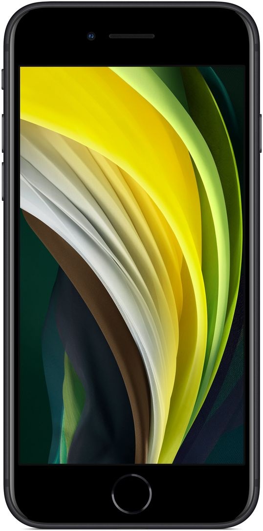 Apple iPhone SE (2020) 64GB Black (Refurbished) - Mobiele telefoon