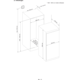 Exquisit EKS180-V-060E - Inbouw koelkast