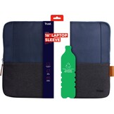 Trust Lisboa 16 inch laptop sleeve Blauw - Laptoptas