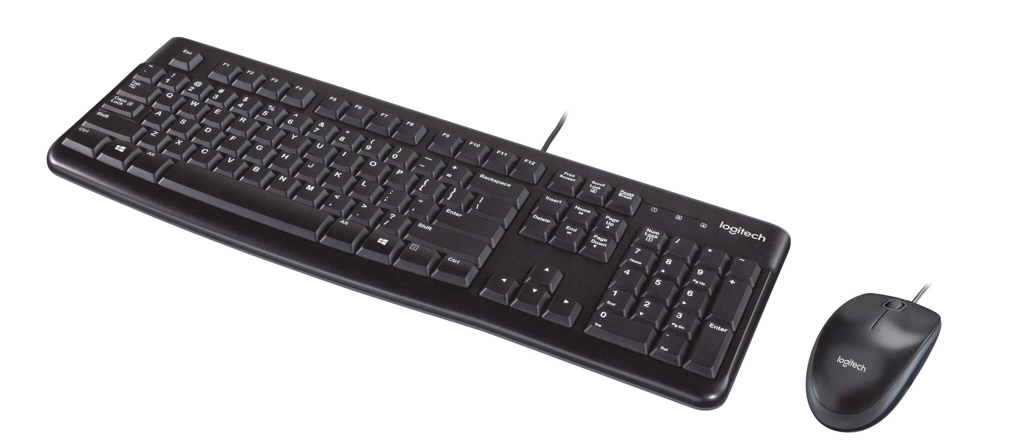 Logitech Desktop MK120 - Toetsenbord + muis set