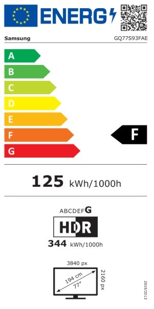 Samsung OLED 4K 77S93F (2025) - OLED TV