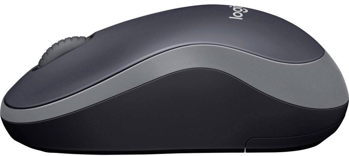 Logitech M185 Grijs/Zwart - Muis