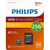 Philips MicroSDXC UHS-I U3 Kaart 256GB - Micro SD kaart