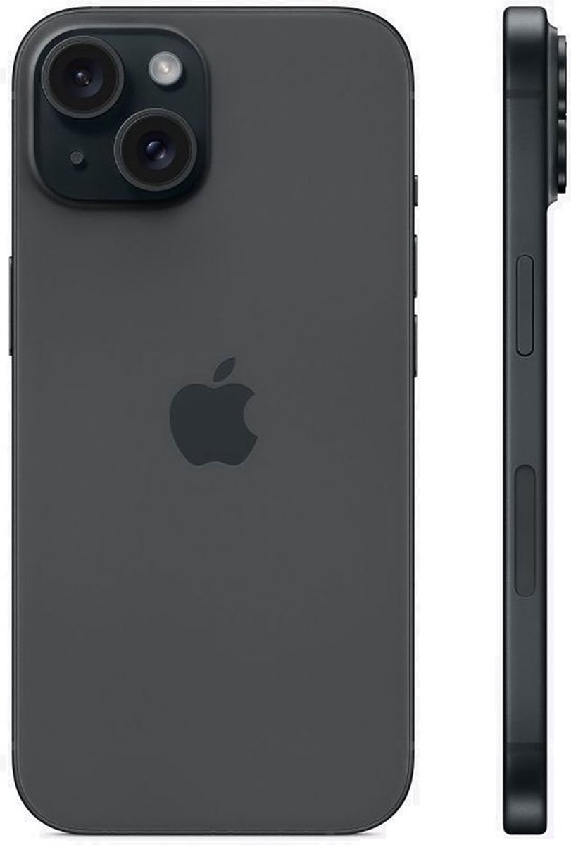 Apple iPhone 15 128GB Black - Mobiele telefoon