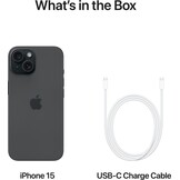 Apple iPhone 15 128GB Black - Mobiele telefoon