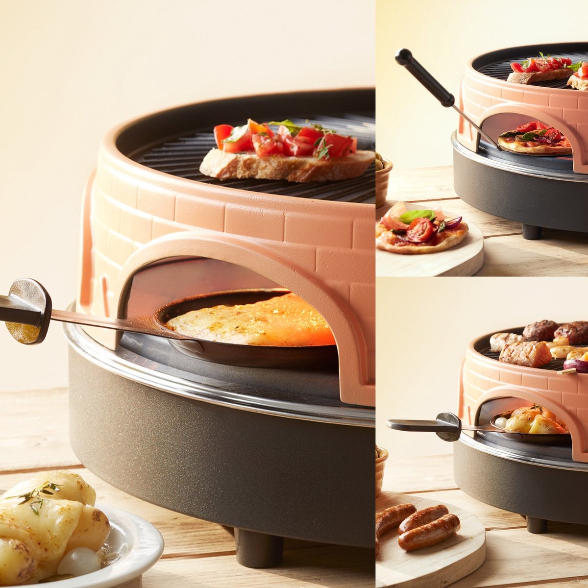 Emerio 3-in-1 PO-113255.4 - Pizzarette