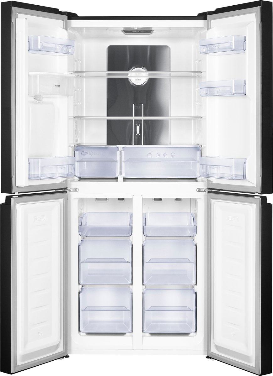 Frilec BONNMD460-WS-150-041CDI - Amerikaanse koelkast