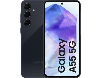 Samsung Galaxy A55 5G 128GB Marineblauw - Mobiele telefoon