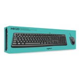 Logitech Desktop MK120 - Toetsenbord + muis set