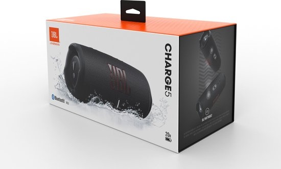 JBL Charge 5 Zwart - Draadloze speaker