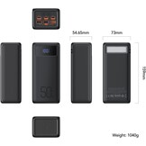 Veger Tank Boost W5001C 56.000 mAh Powerbank Zwart - Powerbank