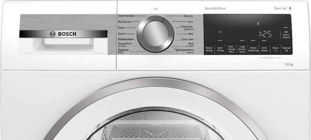 Bosch Serie 6 WQG233DENL EXCLUSIV - Warmtepompdroger