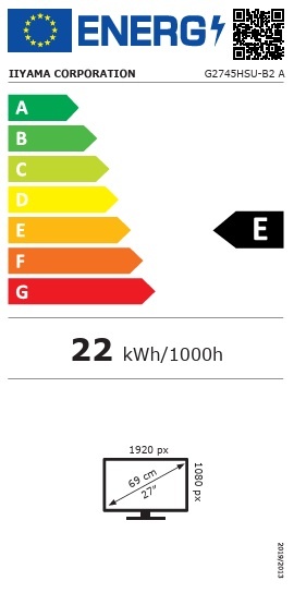 Iiyama G-Master Black Hawk G2745HSU-B2 - Monitor