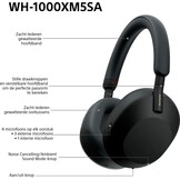 Sony WH-1000XM5SA Zwart incl. SoftCase - Draadloze koptelefoon