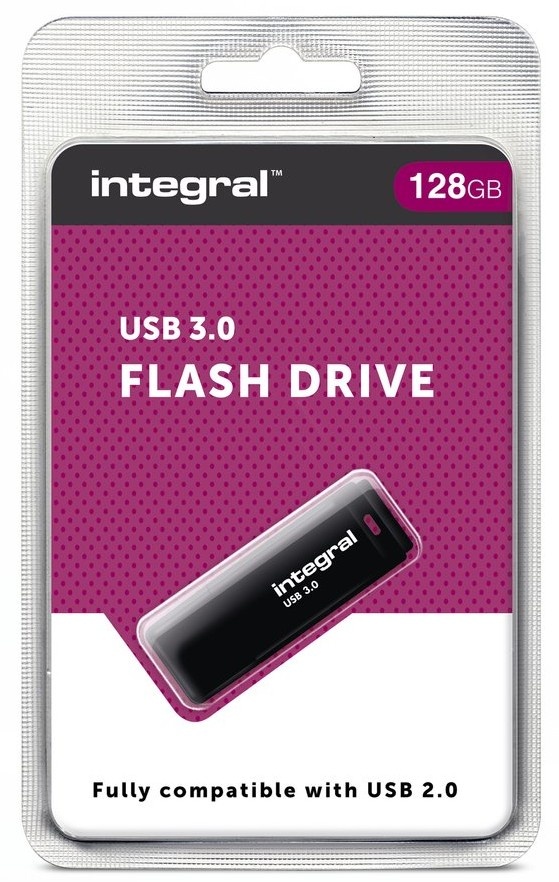 Integral Black USB 3.0 128GB - USB-stick