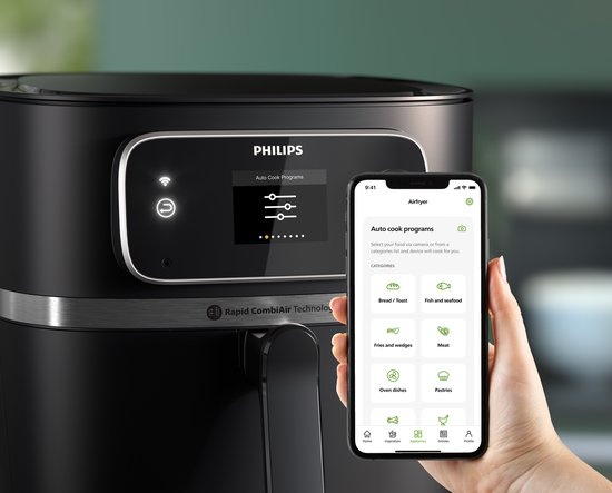 Philips Airfryer Combi XXL Connected HD9876/90 - Hetelucht friteuse