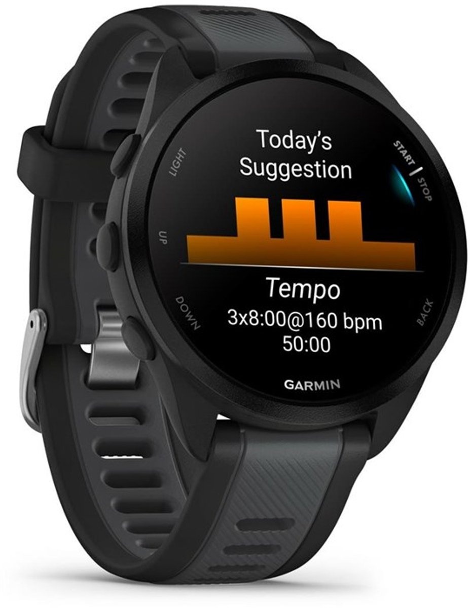 Garmin Forerunner 165 Music Zwart - Smartwatch