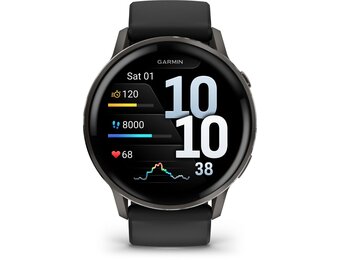 Garmin Venu 4 45mm Zwart - Smartwatch