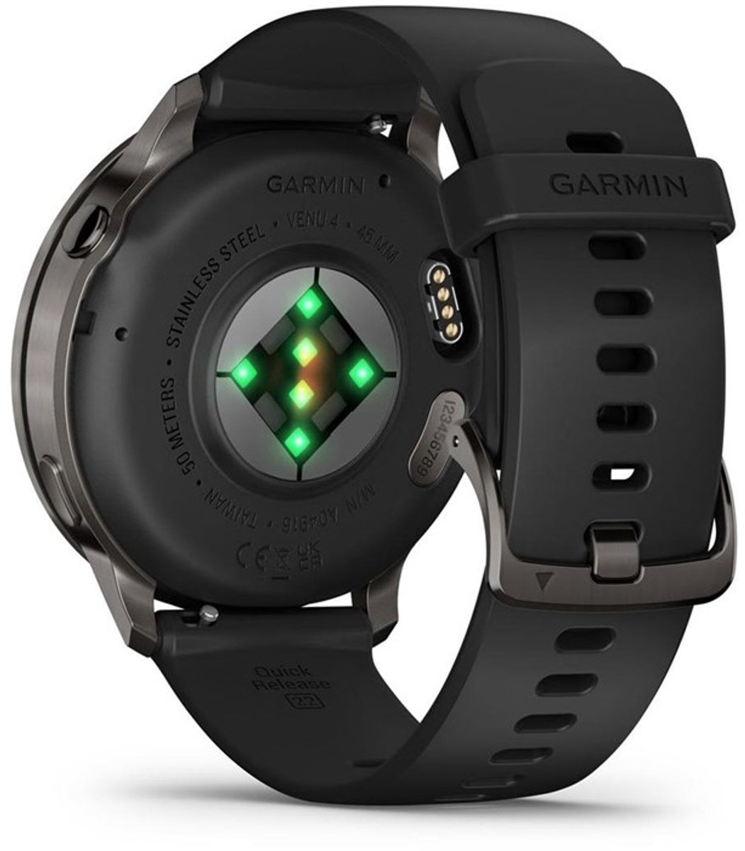 Garmin Venu 4 45mm Zwart - Smartwatch