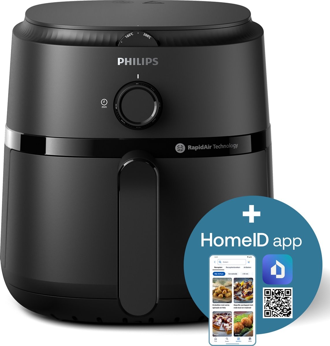 Philips 1000 Series NA120/00 - Hetelucht friteuse