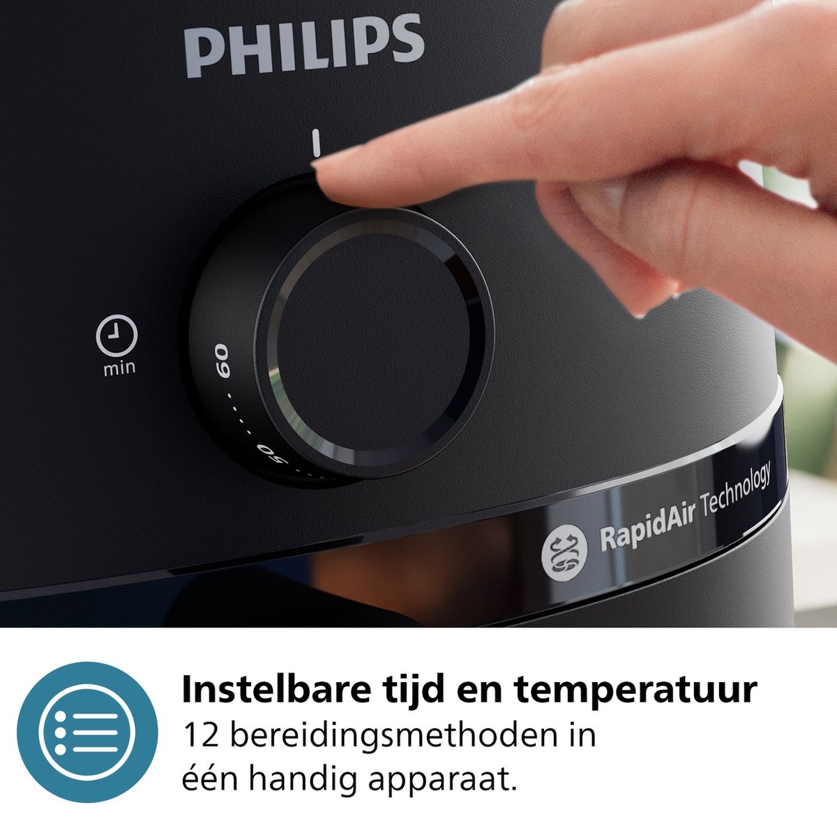 Philips 1000 Series NA120/00 - Hetelucht friteuse
