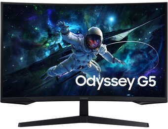Samsung Odyssey G5 G55C 32 inch Zwart (CG552) - Monitor