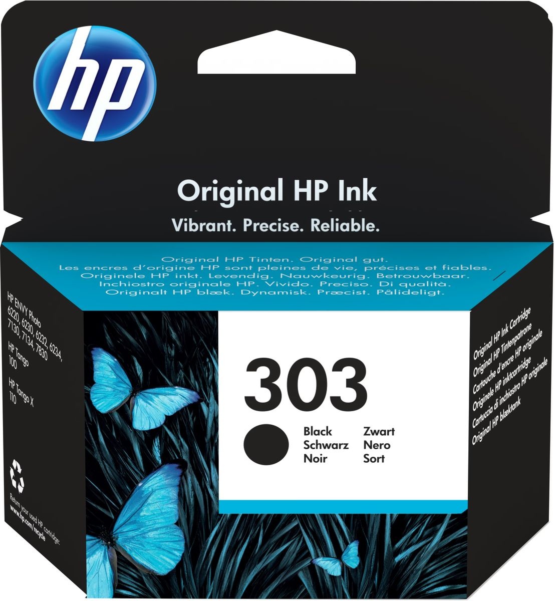 HP 303 (T6N02AE) Zwart - Inktcartridge