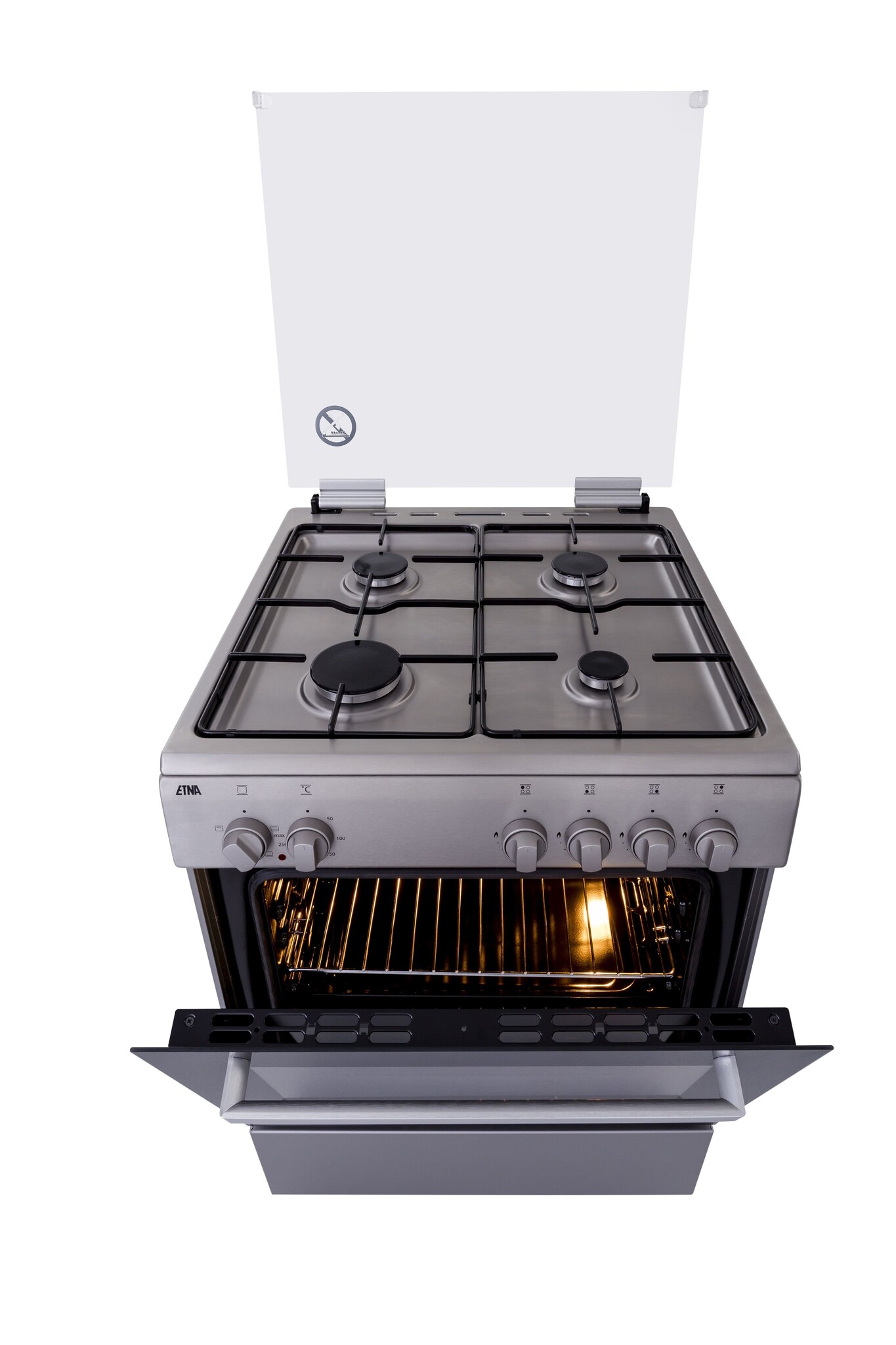 ETNA FGV160RVS - Elektrisch fornuis