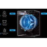 Hisense WF5S1045BW - Wasmachine