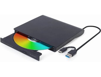 Gembird DVD-USB-031 Externe USB-DVD Drive + Brander