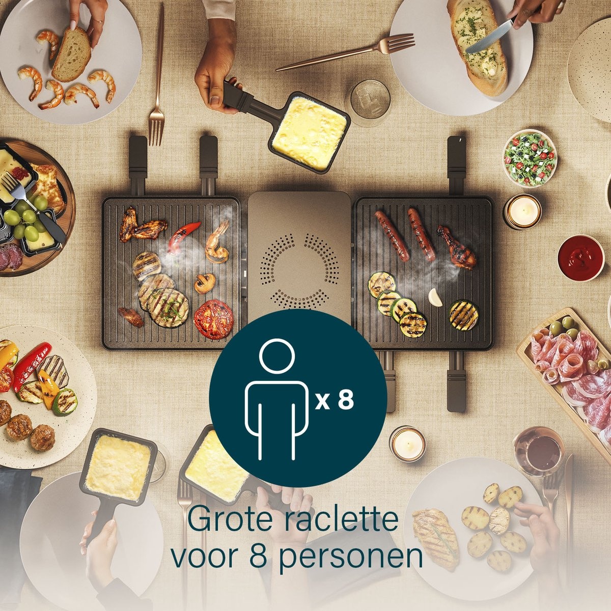 Princess 162660 Raclette Purify - Gourmetstel