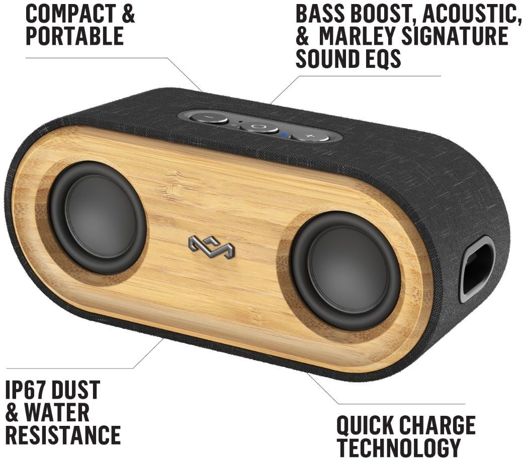 House of Marley Get Together 2 Mini - Draadloze speaker