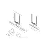 Cavus CFUNIB Frame voor soundbar universeel Zwart