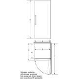 Bosch GSN54DWCV Serie 6 - Vrieskast