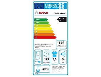 Bosch WQG235DINL Serie 6 - Warmtepompdroger