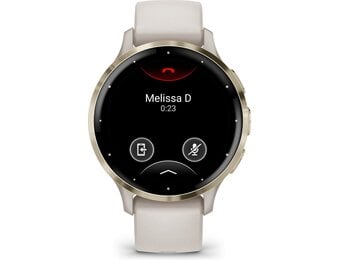 Garmin Venu 3S Goud/Wit - Smartwatch