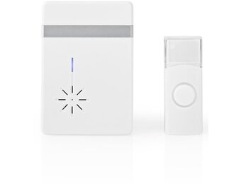 Nedis Draadloze deurbelset Batterij - Deurbel
