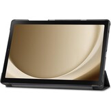 Just in Case Samsung Galaxy Tab A9 TriFold Smart Book Case Black - Tablethoes